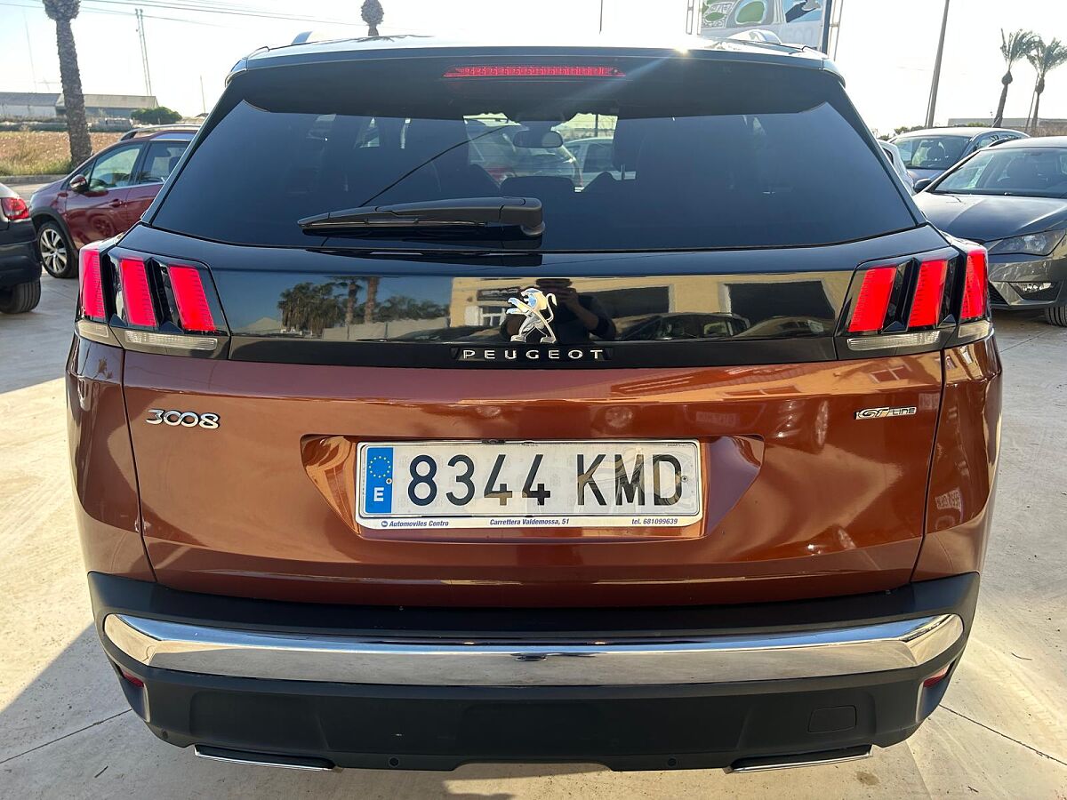 PEUGEOT 3008 GT LINE 1.5 HDI AUTO SPANISH LHD IN SPAIN 63000 MILES SUPERB 2018